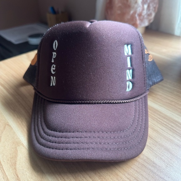 LONELY GHOST Brown Trucker Hat - Picture 4 of 4